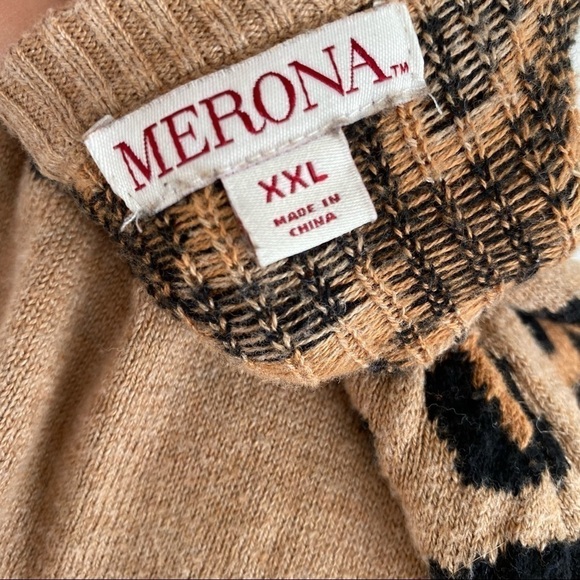 Merona Cheetah print Pullover sweater - Picture 8 of 9